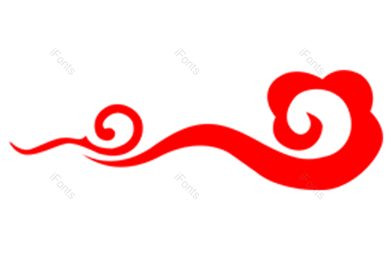 祥云图片,中国风元素,剪纸花纹PNG,古典花纹免抠素材